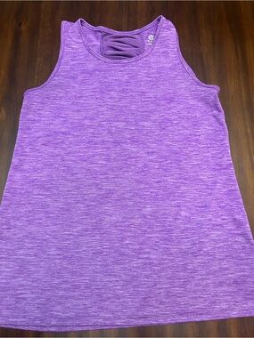 Cloud 9 Lavender Heather Performance Tank with Strappy Back
